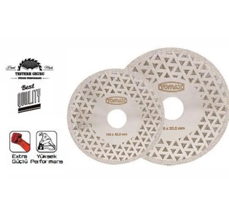 Evimdeyokyok Elektrolize Elmas Kesici Flanşlı Disk - 230 Mm