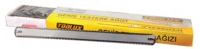 Evimdeyokyok Geniş Demir Testere Ağzı Çift Taraflı - 5 Adet