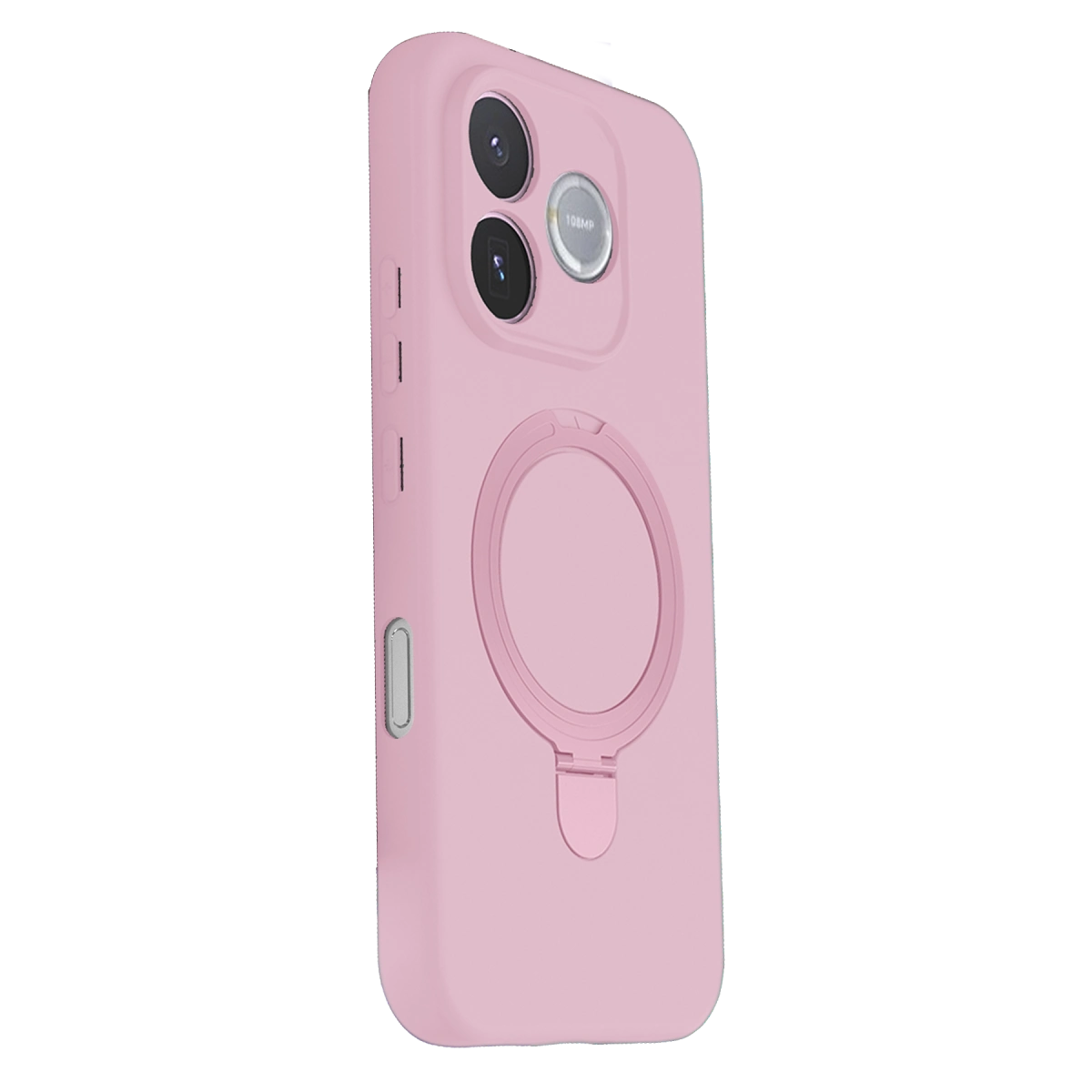 Evimdeyokyok Huawei Honor 600 Lite Regal Magsafe Standlı Kapak - Açık Pembe
