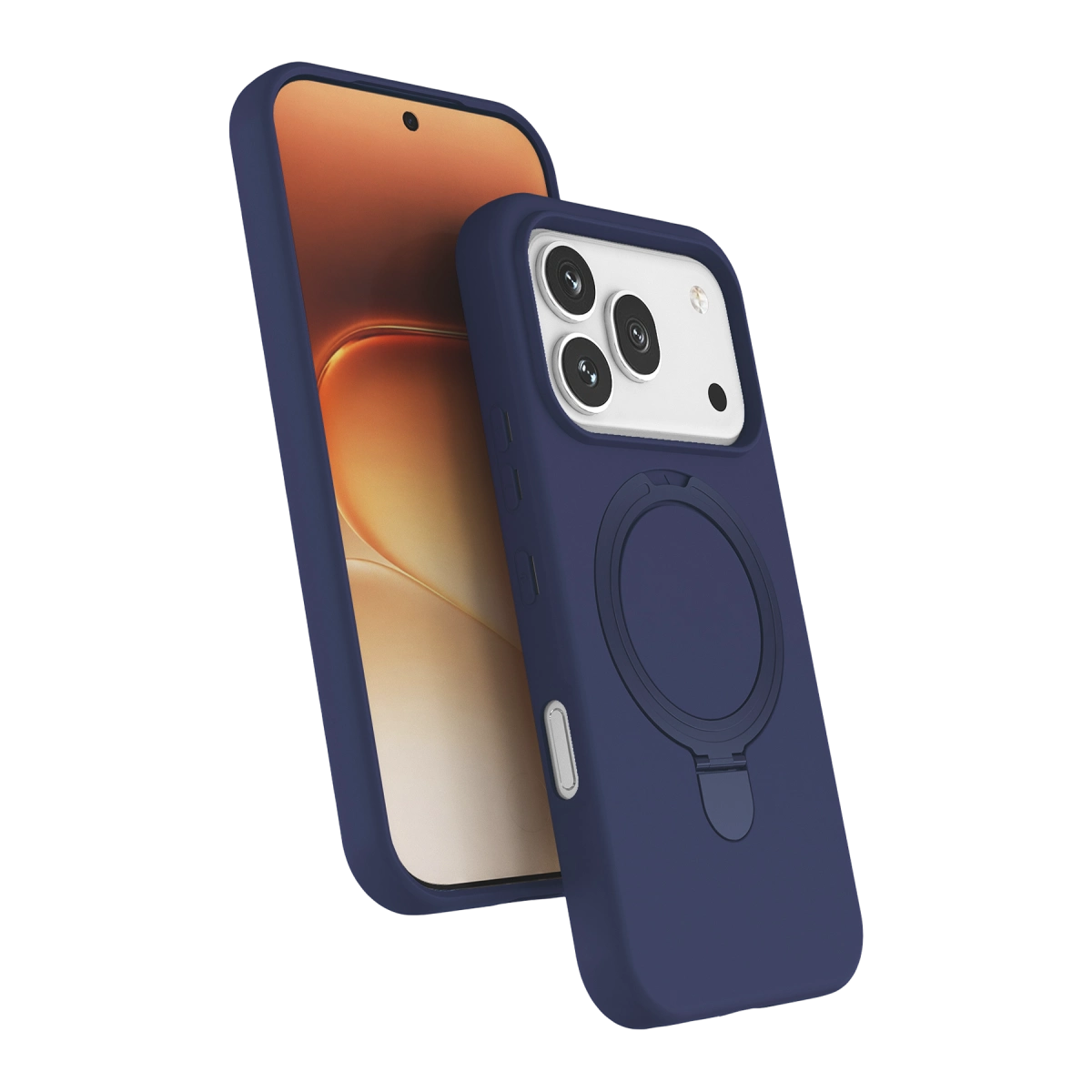 Evimdeyokyok Huawei Honor 600 Pro Regal Magsafe Standlı Kapak - Lacivert