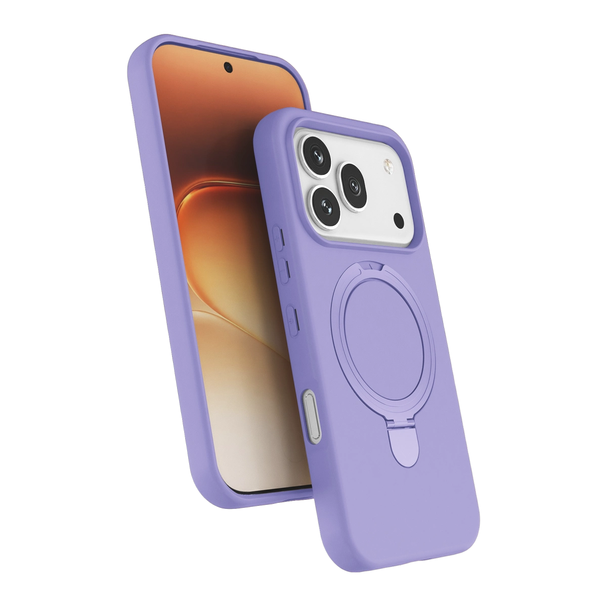Evimdeyokyok Huawei Honor 600 Pro Regal Magsafe Standlı Kapak - Lila