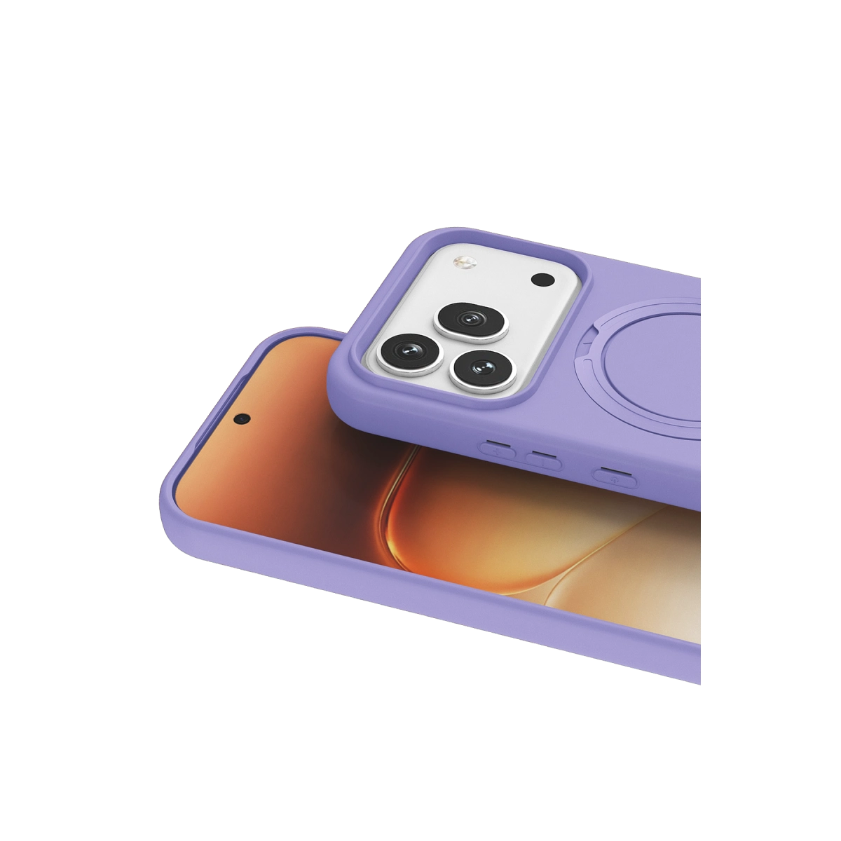 Evimdeyokyok Huawei Honor 600 Pro Regal Magsafe Standlı Kapak - Lila