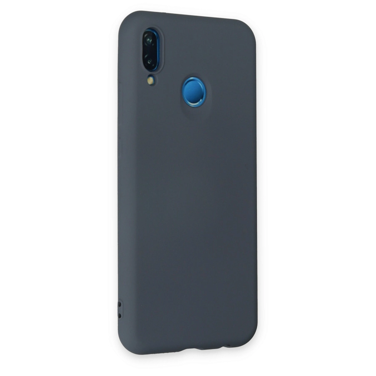 Evimdeyokyok Huawei P20 Lite Kılıf Nano İçi Kadife Silikon - Gri