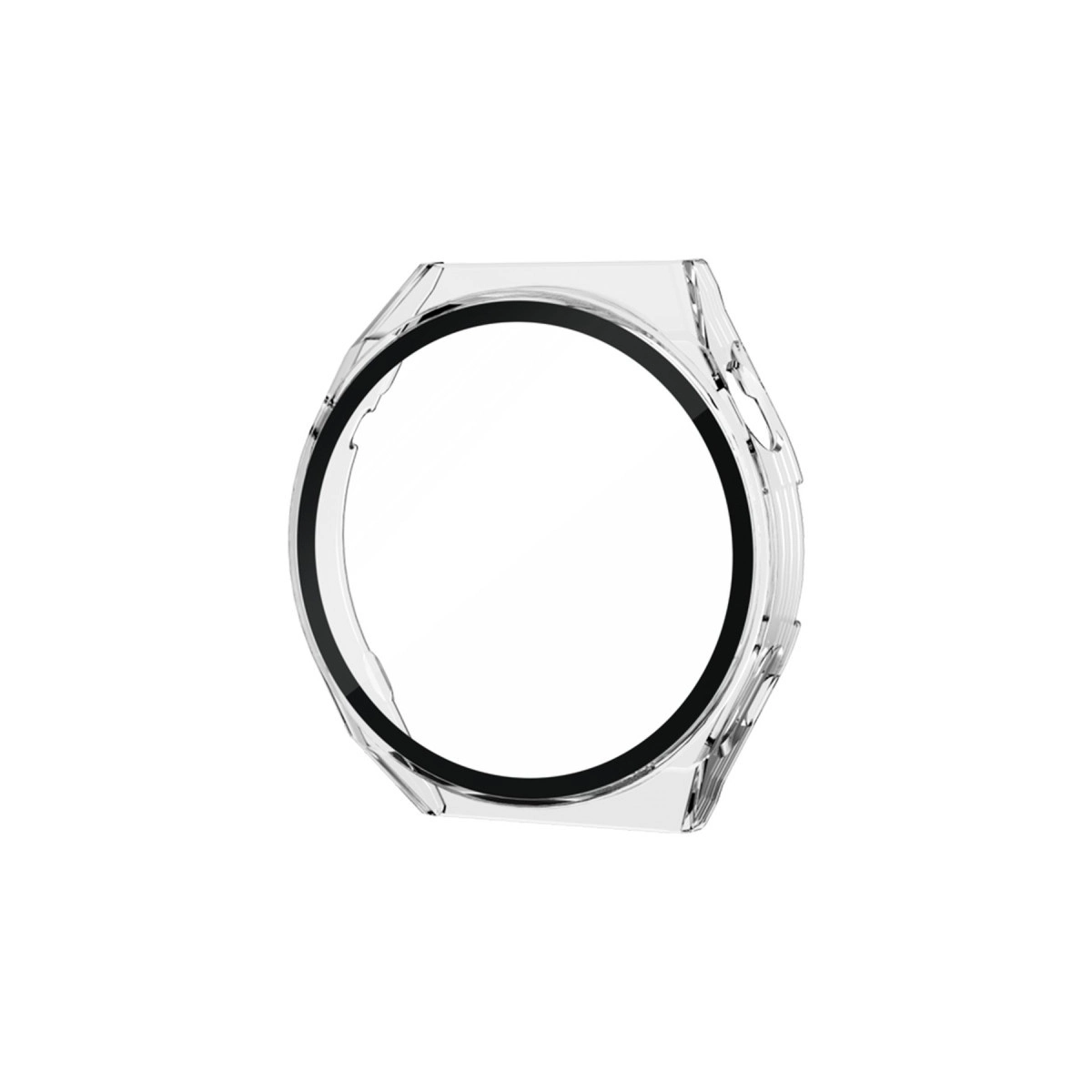 Evimdeyokyok Huawei Watch Gt3 Pro 46Mm Dota Camlı Kasa Ekran Koruyucu - Şeffaf