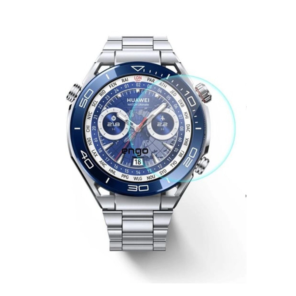 Evimdeyokyok Huawei Watch Ultimate Polymer Nano Ekran Koruyucu - Şeffaf
