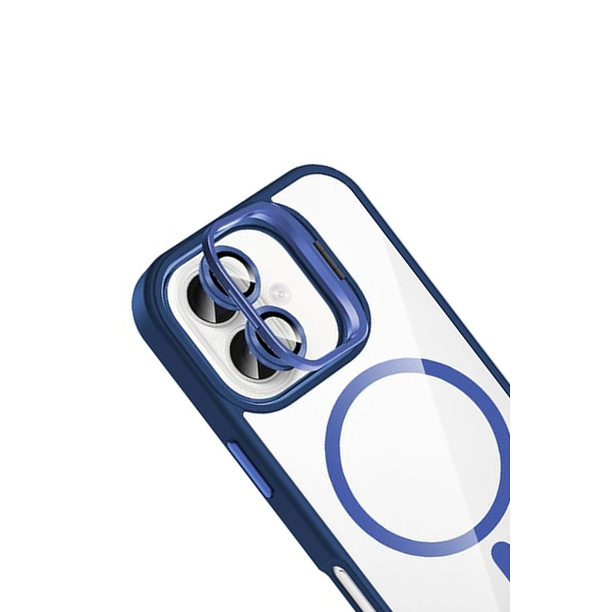 Evimdeyokyok Joko Apple İphone 16 Remim Lensli Magsafe Standlı Kapak - Lacivert