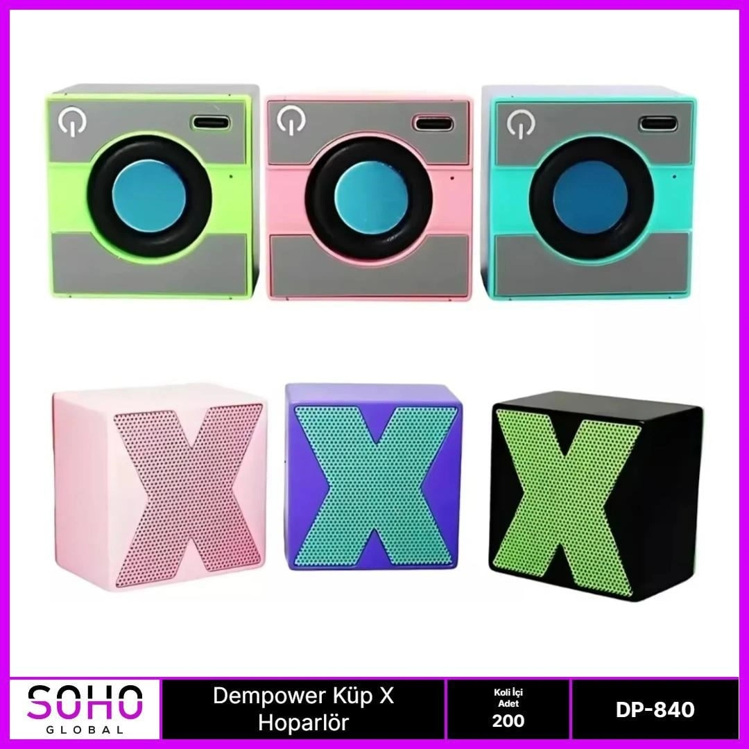 Evimdeyokyok Küp X Mini Hoparlör