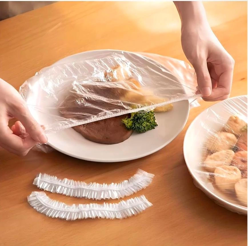 Evimdeyokyok Lastikli Tencere Ve Tabak Bonesi 100 Adet (22Cm)