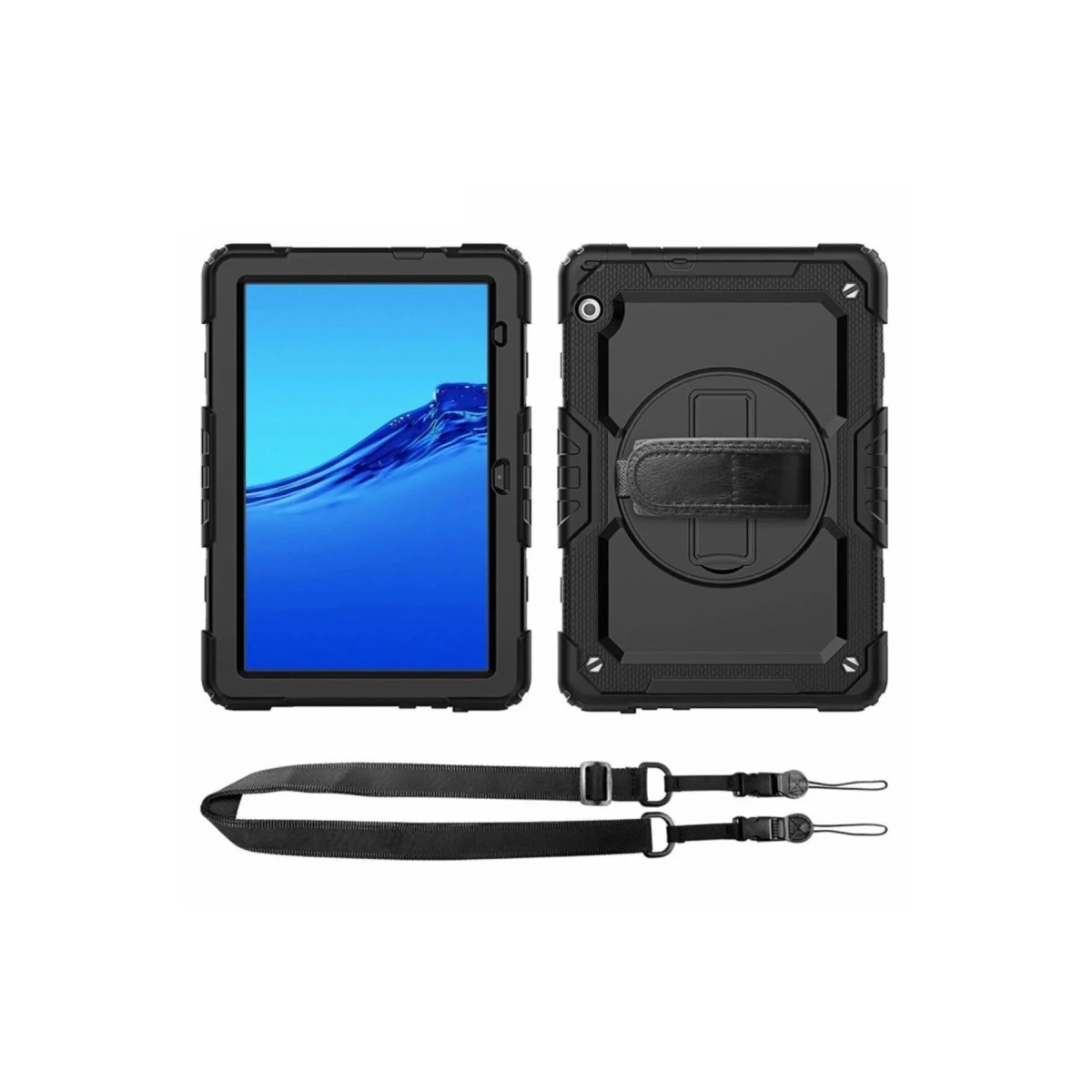 Evimdeyokyok Lenovo Tab M10 Tb311Fu Kılıf Amazing Tablet Kapak - Siyah