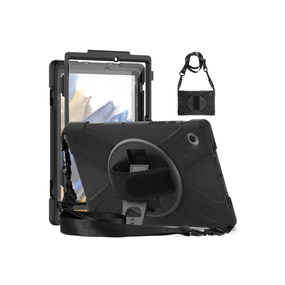 Evimdeyokyok Lenovo Tab M10 Tb328Fu Kılıf Amazing Tablet Kapak - Siyah