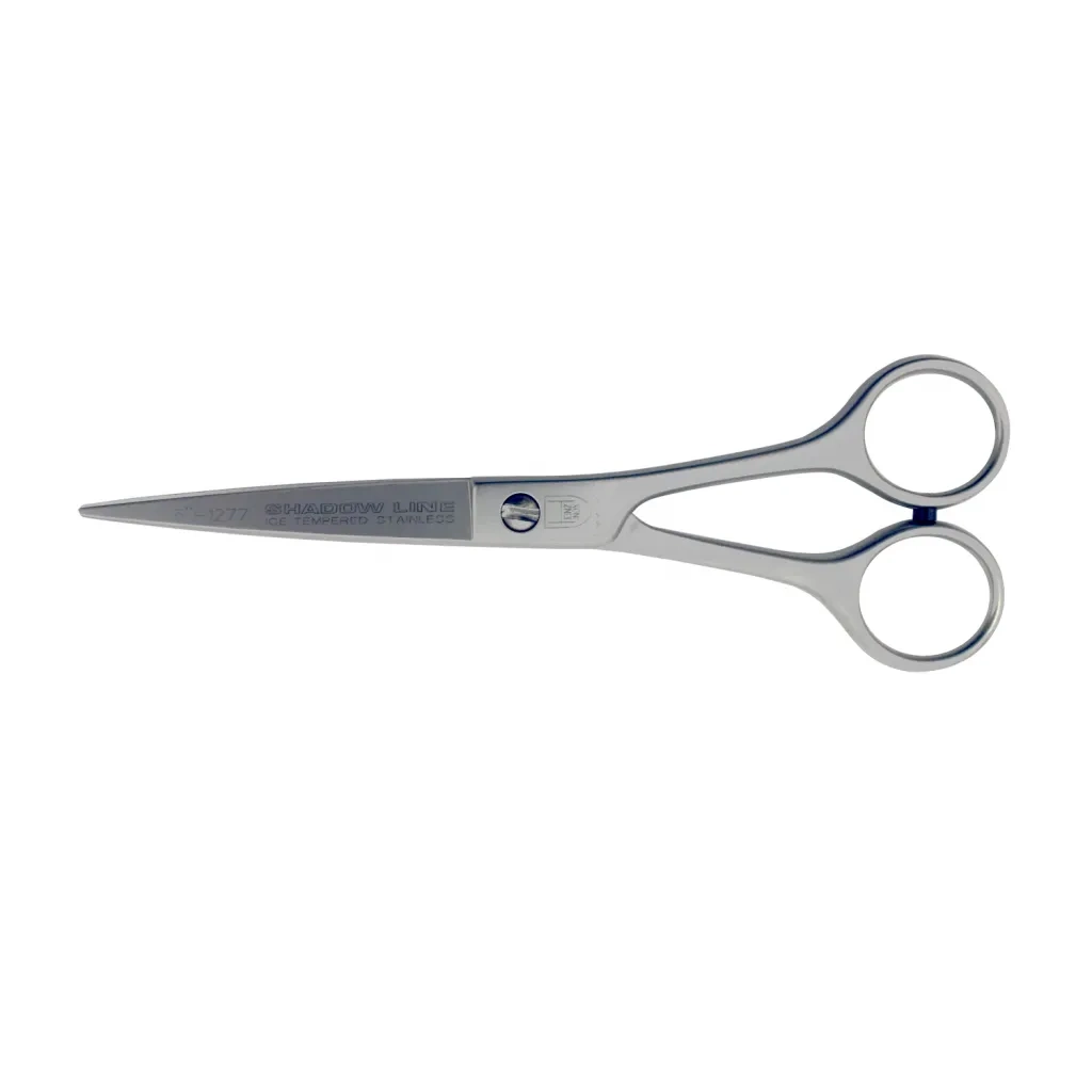 Evimdeyokyok M-536 Metal Saplı Düz Saç Makası No 7 İnç / 17,78 Cm - Paslanmaz Çelik