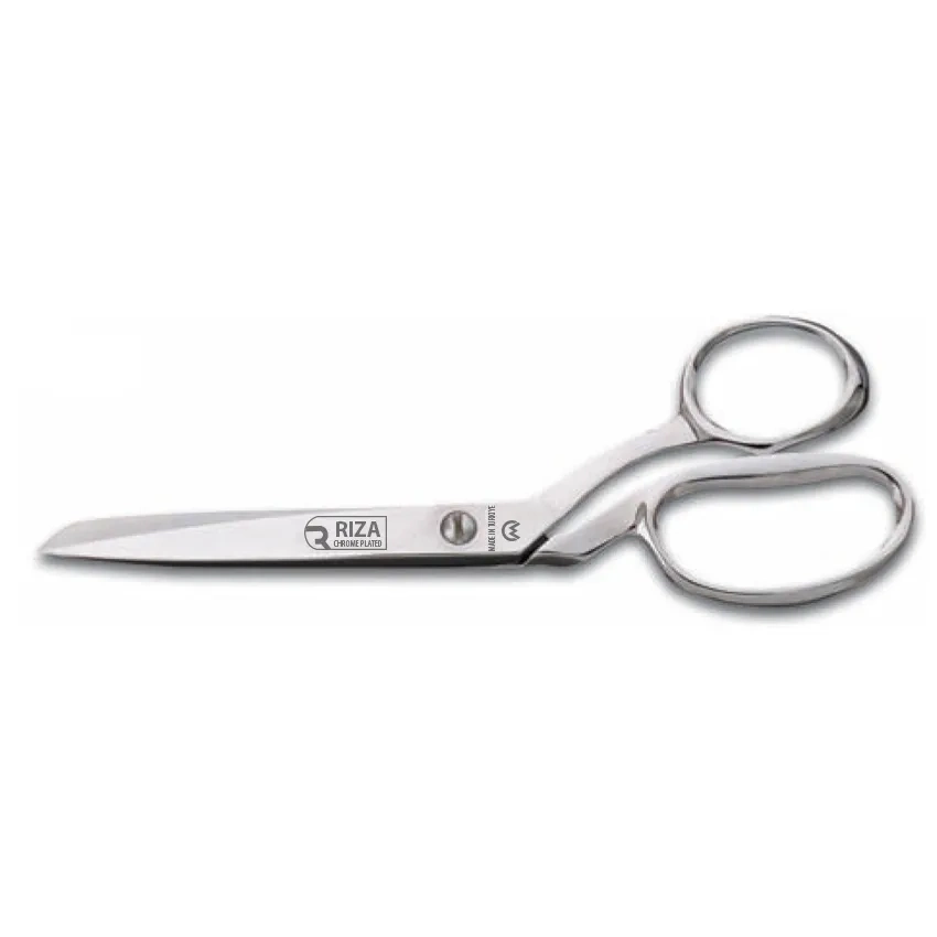 Evimdeyokyok M-A3157-8 Tekstil / Yatık Regula Makası No 8 İnç / 20,32 Cm - Nikel Kaplama