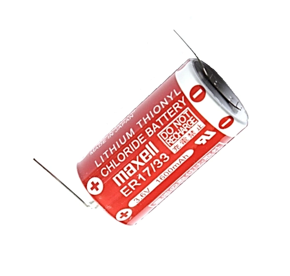 Evimdeyokyok Maxell Er17/33 3.6V 2/3A Size Lithium Pil
