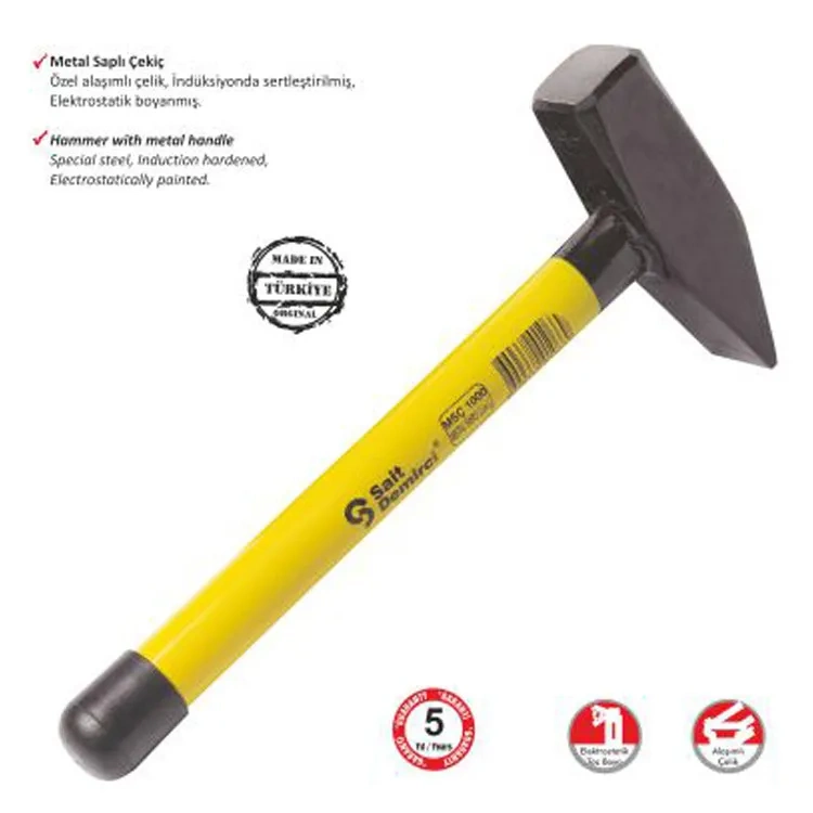 Evimdeyokyok Metal Saplı Çekiç 500 Gr