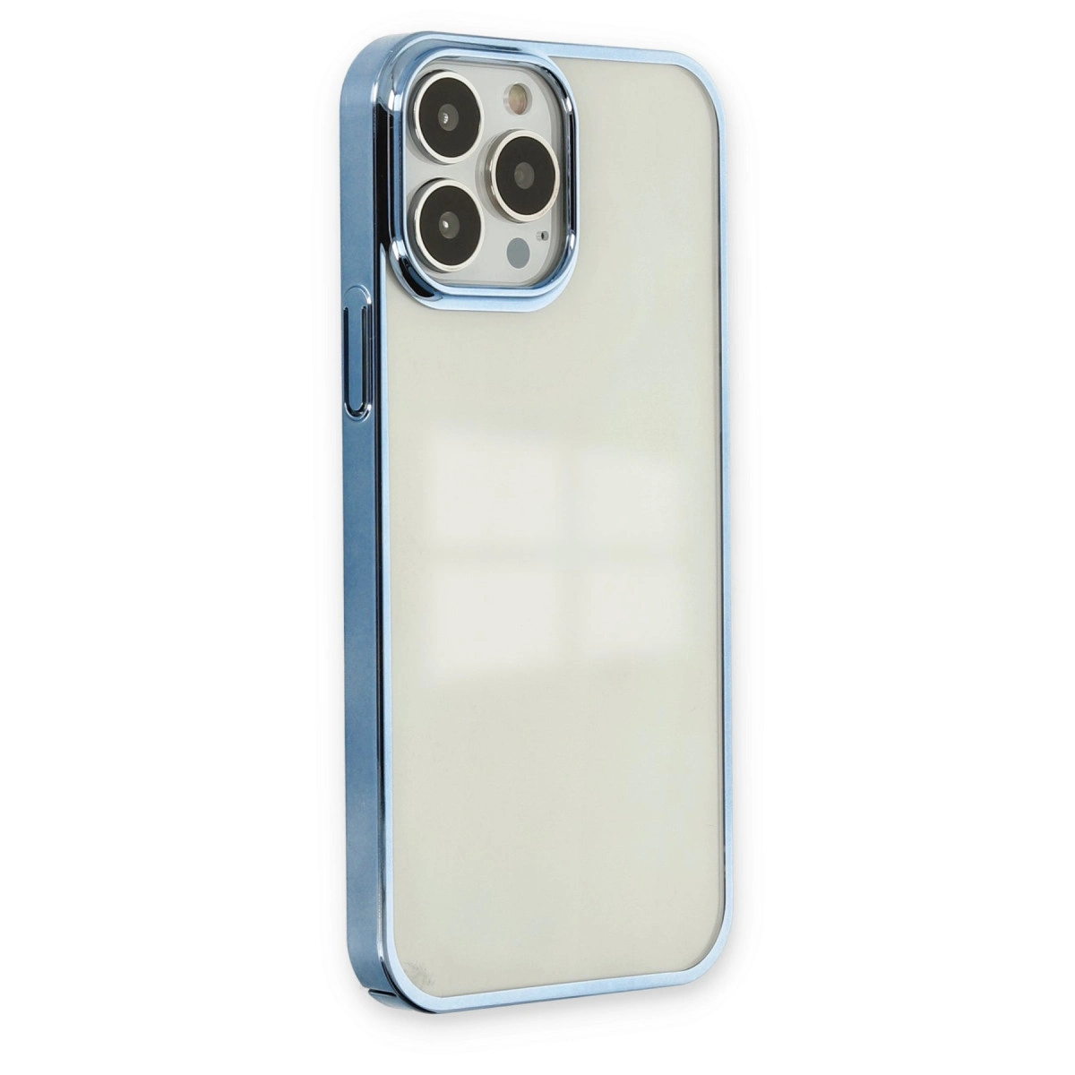 Evimdeyokyok Newface Apple İphone 14 Pro Max Kılıf Element Silikon - Sky Blue
