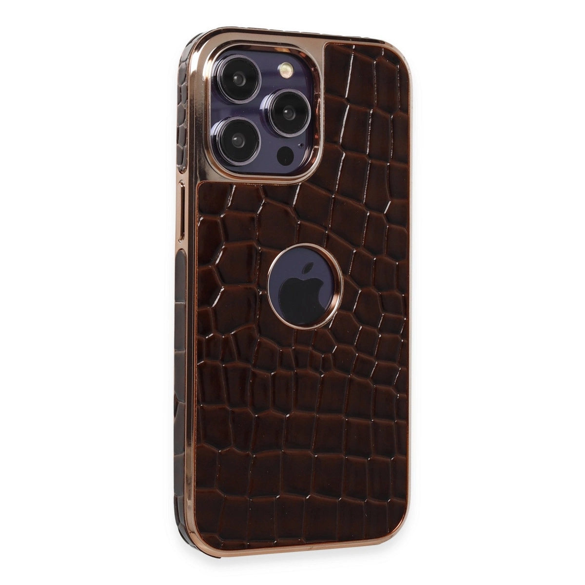 Evimdeyokyok Newface Apple İphone 14 Pro Max Kılıf Snake Kapak - Bordo