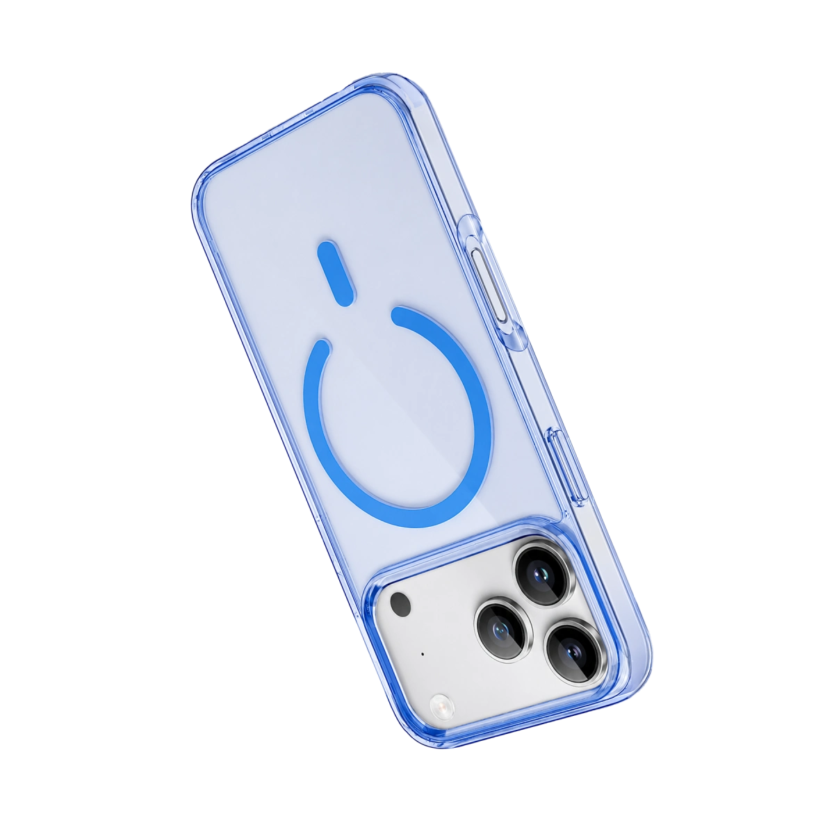 Evimdeyokyok Newface Apple İphone 18 Pro Pc Real Magsafe Kapak - Sierra Blue