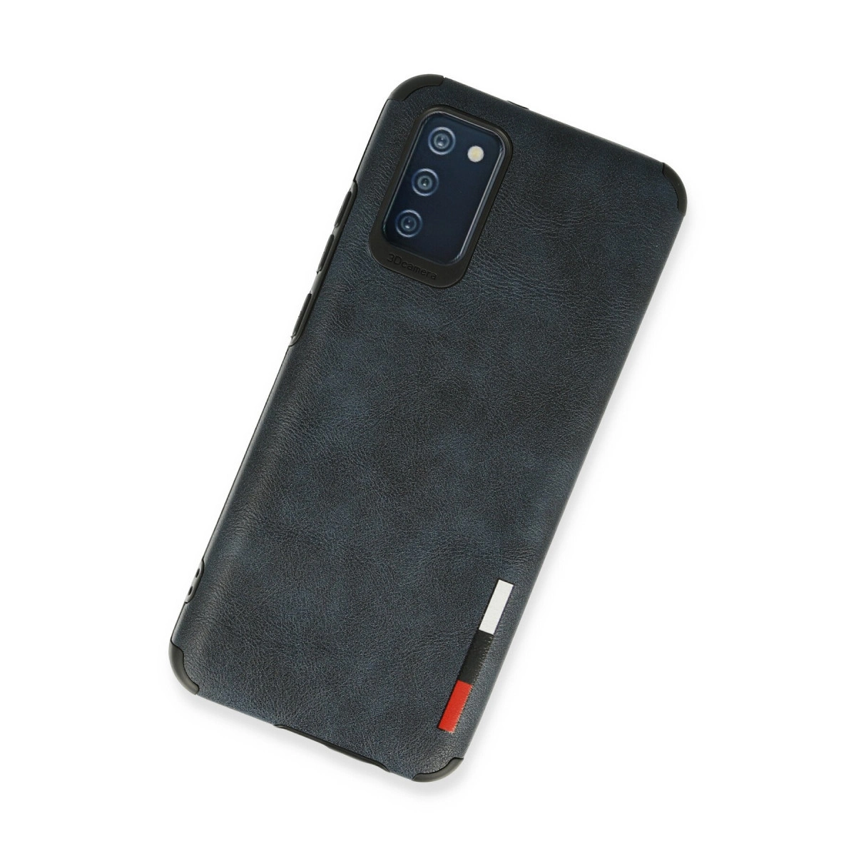 Evimdeyokyok Newface Samsung Galaxy A02S Kılıf Loop Deri Silikon - Lacivert