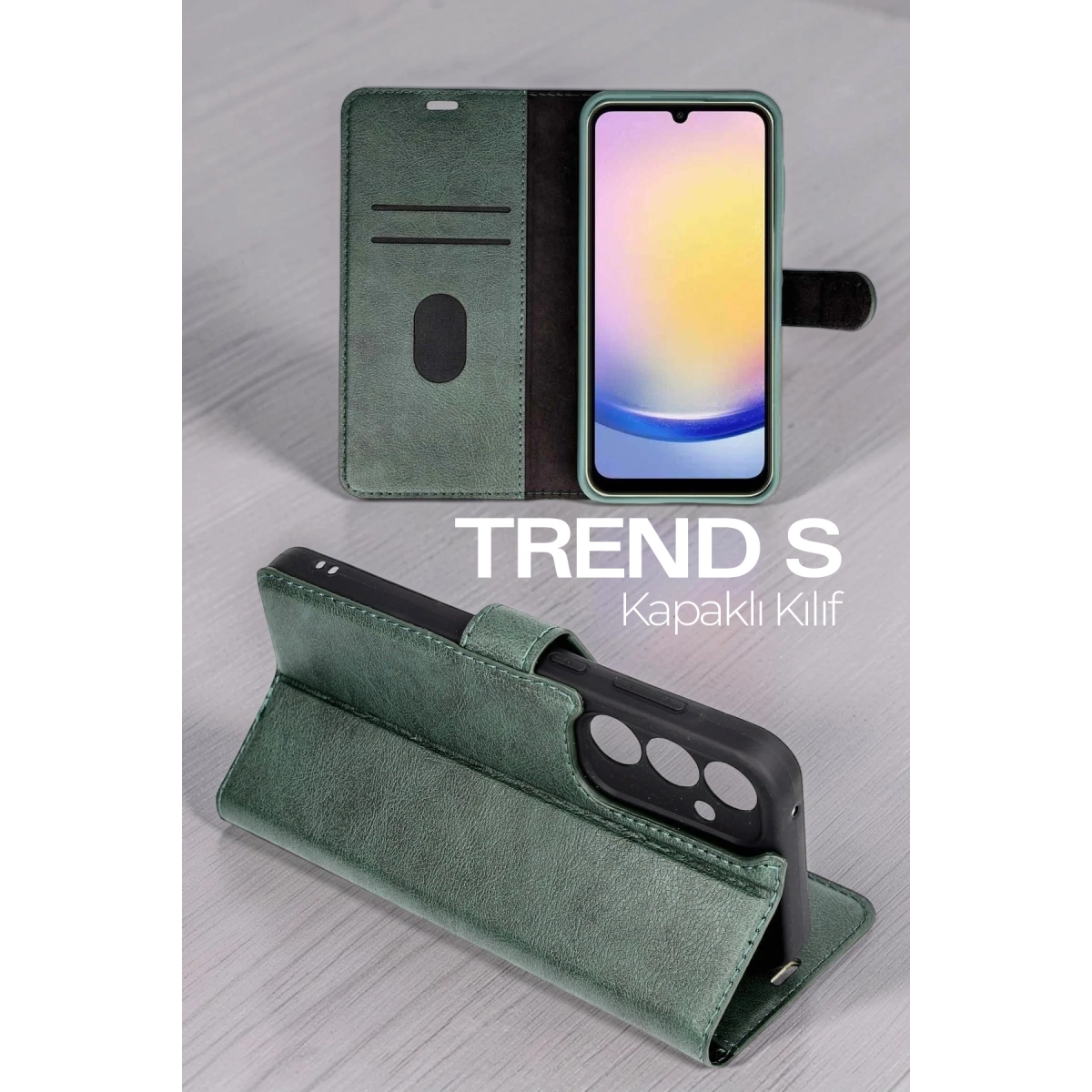 Evimdeyokyok Newface Samsung Galaxy A27 5G Trend S Plus Kapaklı Kılıf - Siyah