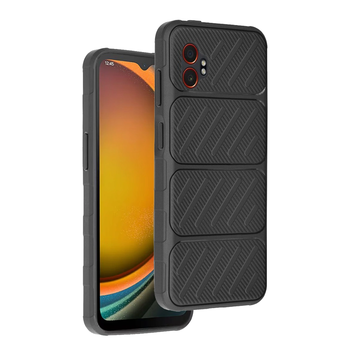 Evimdeyokyok Newface Samsung Galaxy Xcover 7 Pro Auto Focus Karbon Kapak - Siyah