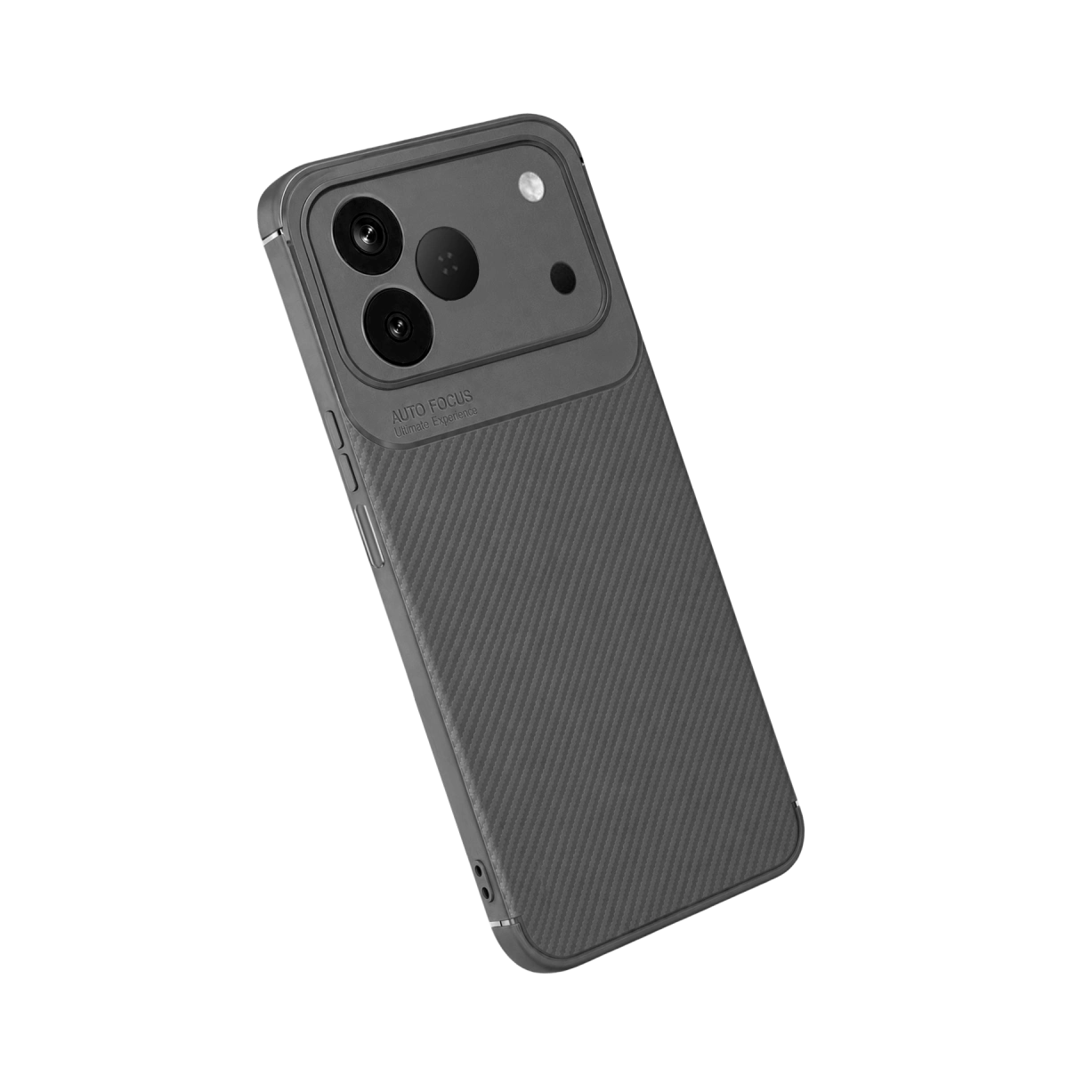 Evimdeyokyok Newface Tecno Spark 50 4G Auto Focus Karbon Kapak - Gri