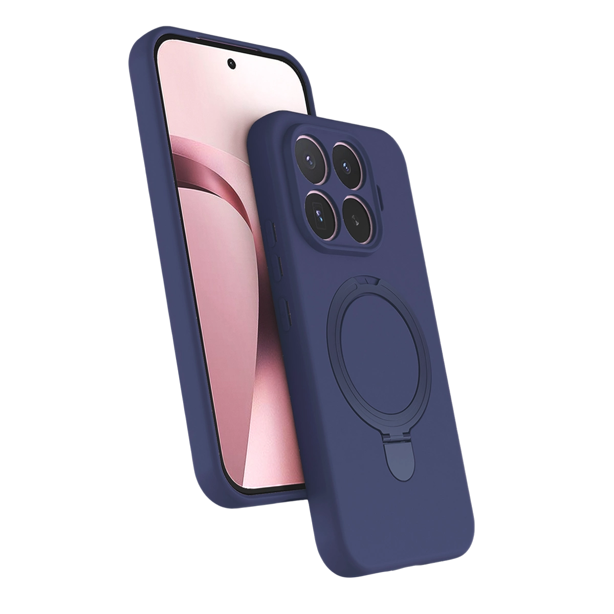 Evimdeyokyok Newface Xiaomi Mi 17T Pro Regal Magsafe Standlı Kapak - Lacivert