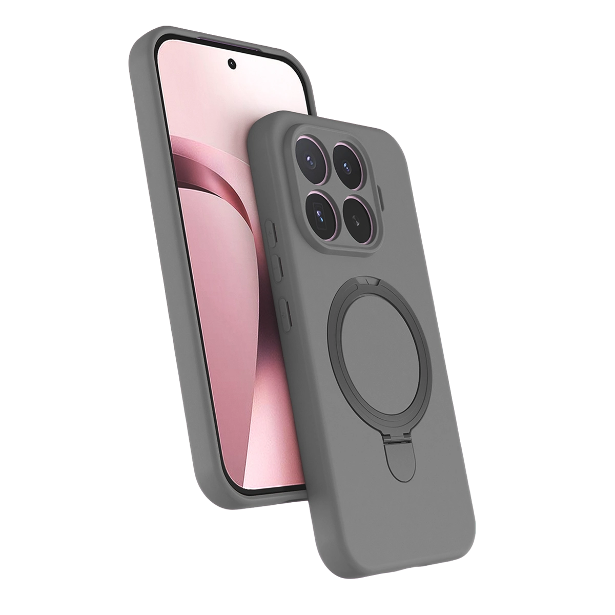Evimdeyokyok Newface Xiaomi Mi 17T Pro Regal Magsafe Standlı Kapak - Titan Gri