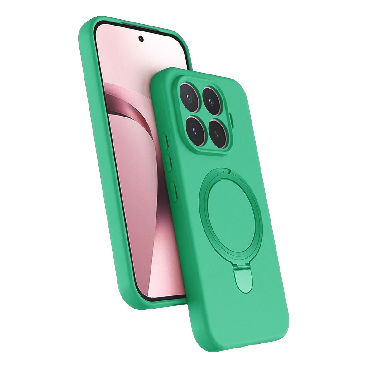 Evimdeyokyok Newface Xiaomi Mi 17T Regal Magsafe Standlı Kapak - Yeşil