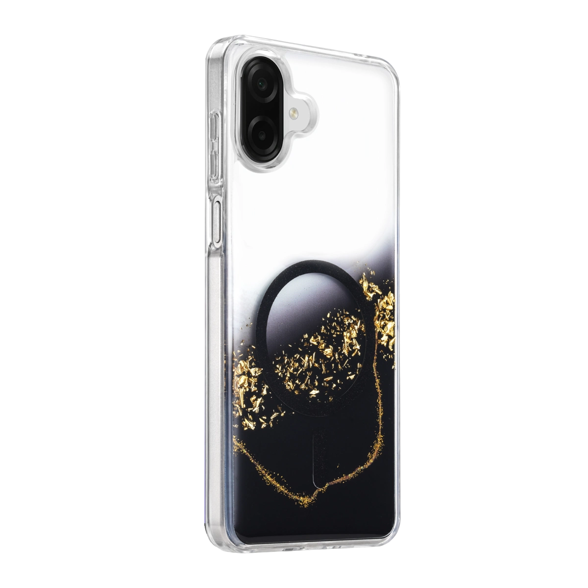 Evimdeyokyok Onegif Samsung Galaxy A07 4G Lotus Simli Magsafe Kapak - Siyah