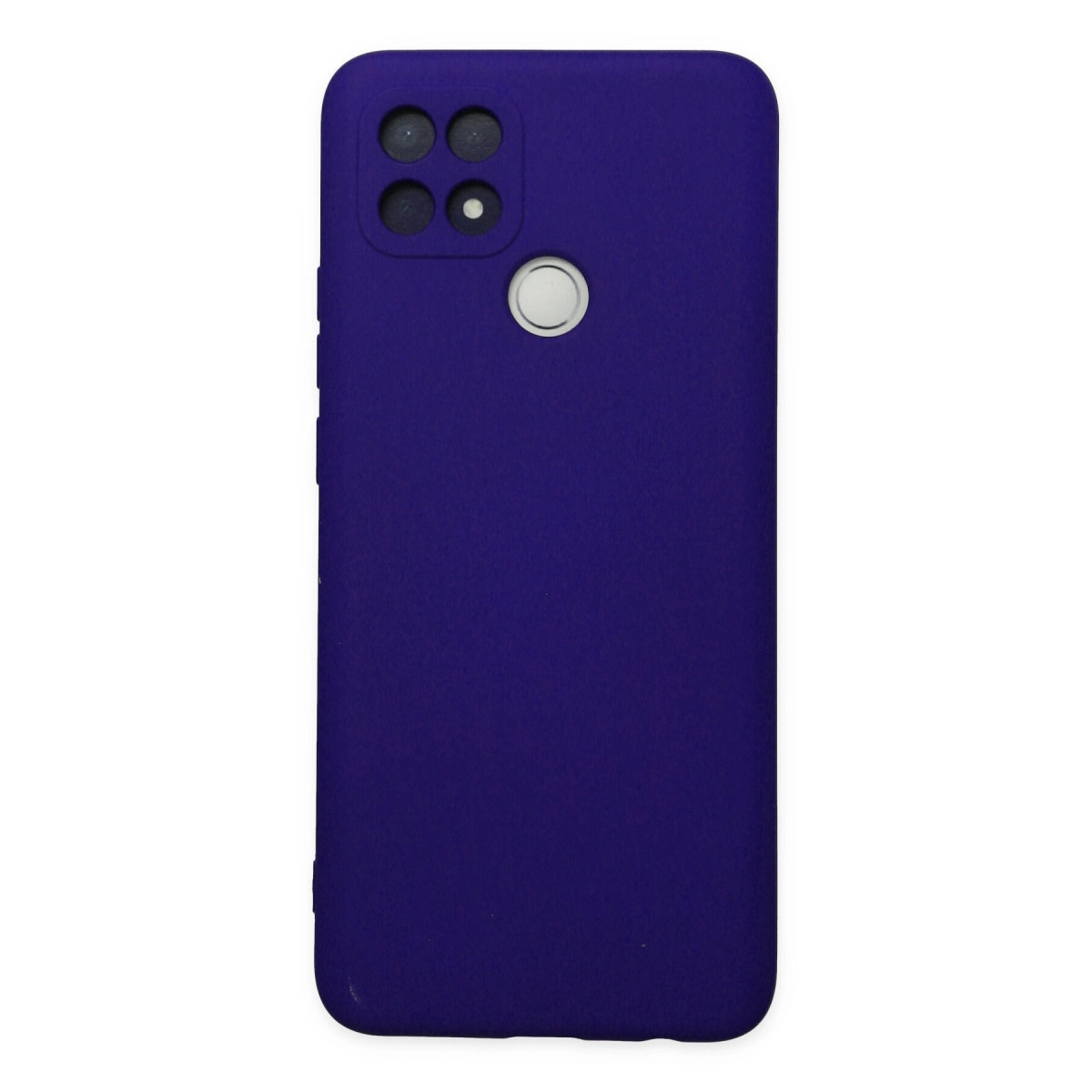 Evimdeyokyok Oppo A15 Kılıf Nano İçi Kadife Silikon - Mor