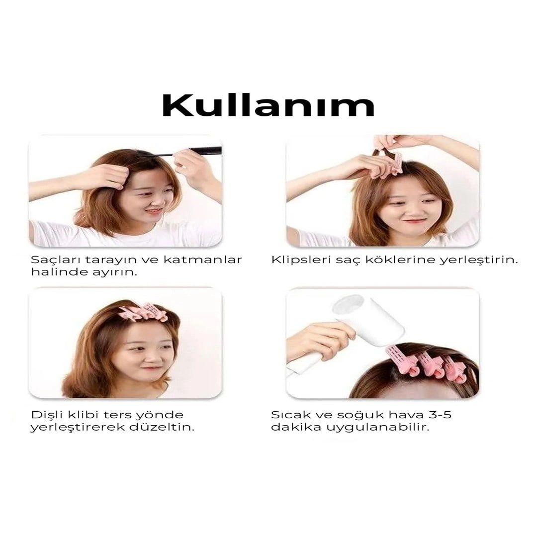 Evimdeyokyok Pati Detaylı Saç Bigudi