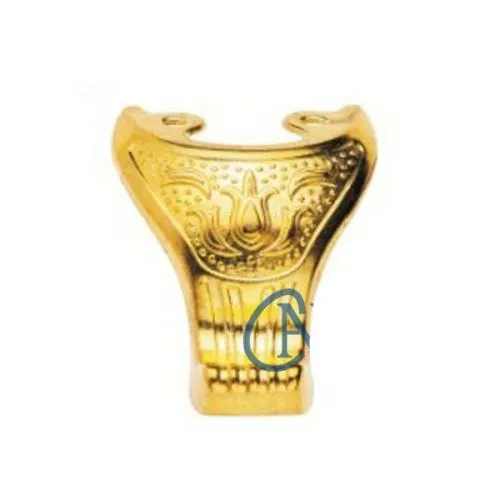 Evimdeyokyok Pati Sandık Ayağı, Kutu Ayak 4,5 Cm - Sarı, 1 Adet