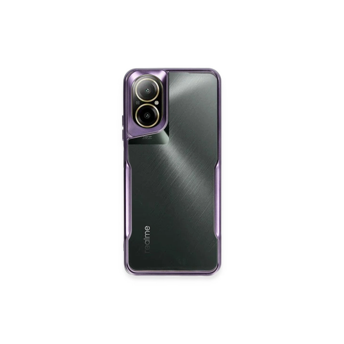 Evimdeyokyok Realme 12 Lite Kılıf Boyi Silikon Kapak - Derin Mor