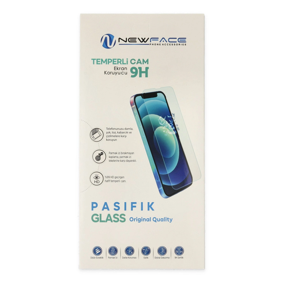Evimdeyokyok Realme 9 Pro 5G Pasifik Cam Ekran Koruyucu