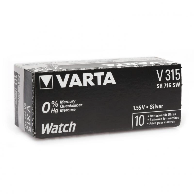 Evimdeyokyok Renata 315 Sr716Sw 1.55V Alkalin Saat Pili 10 Adet