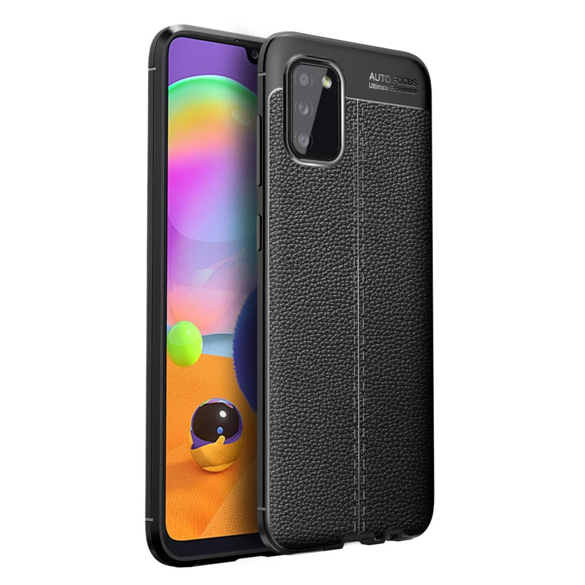 Evimdeyokyok Samsung Galaxy A02S Kılıf Auto Focus Kapak - Siyah