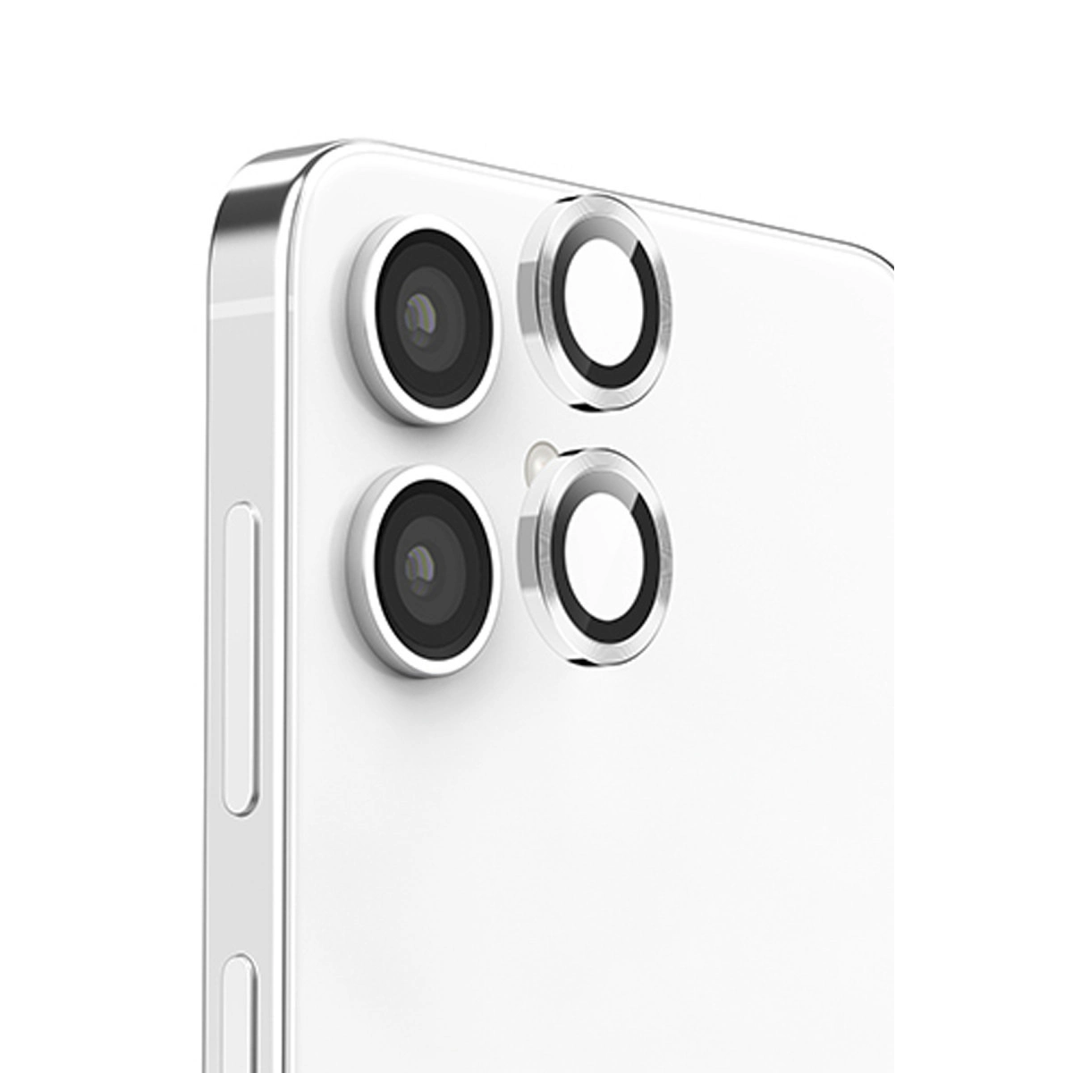 Evimdeyokyok Samsung Galaxy A06 Raze Metal Kamera Lens - Gümüş