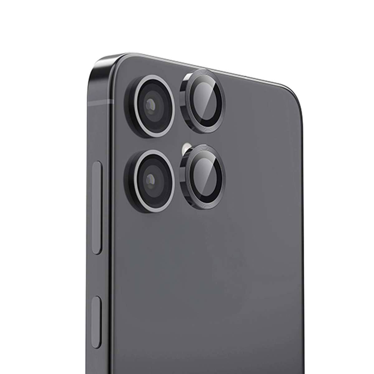 Evimdeyokyok Samsung Galaxy A06 Raze Metal Kamera Lens - Siyah