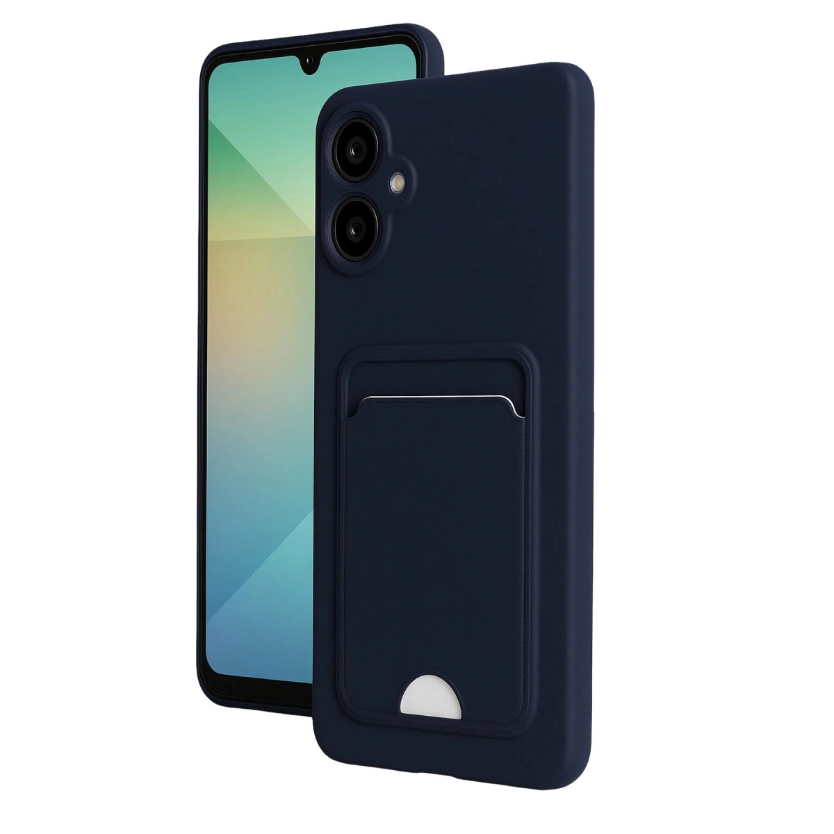 Evimdeyokyok Samsung Galaxy A07 4G Kelvin Kartvizitli Silikon - Lacivert