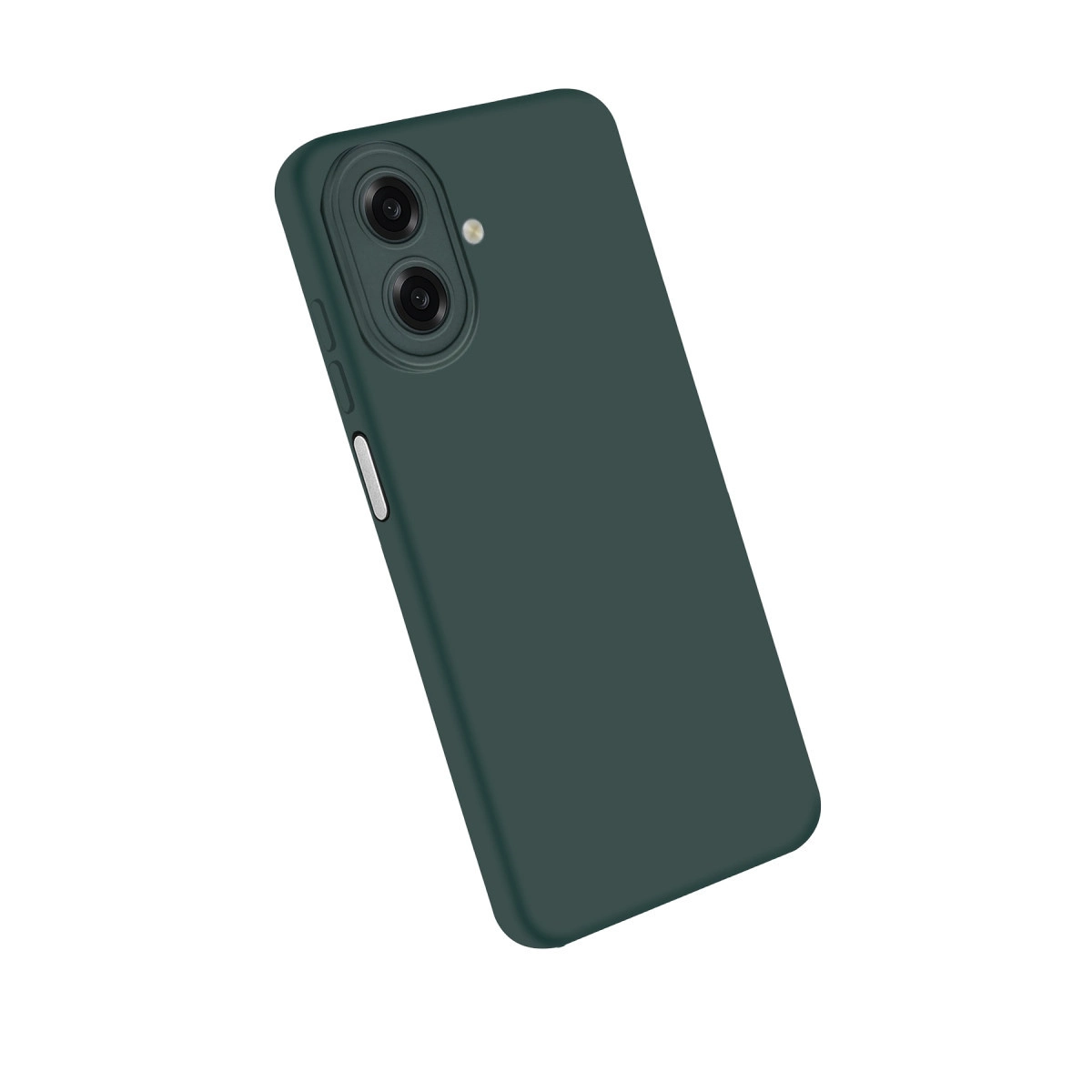 Evimdeyokyok Samsung Galaxy A07 4G Nano İçi Kadife Silikon - K.yeşil