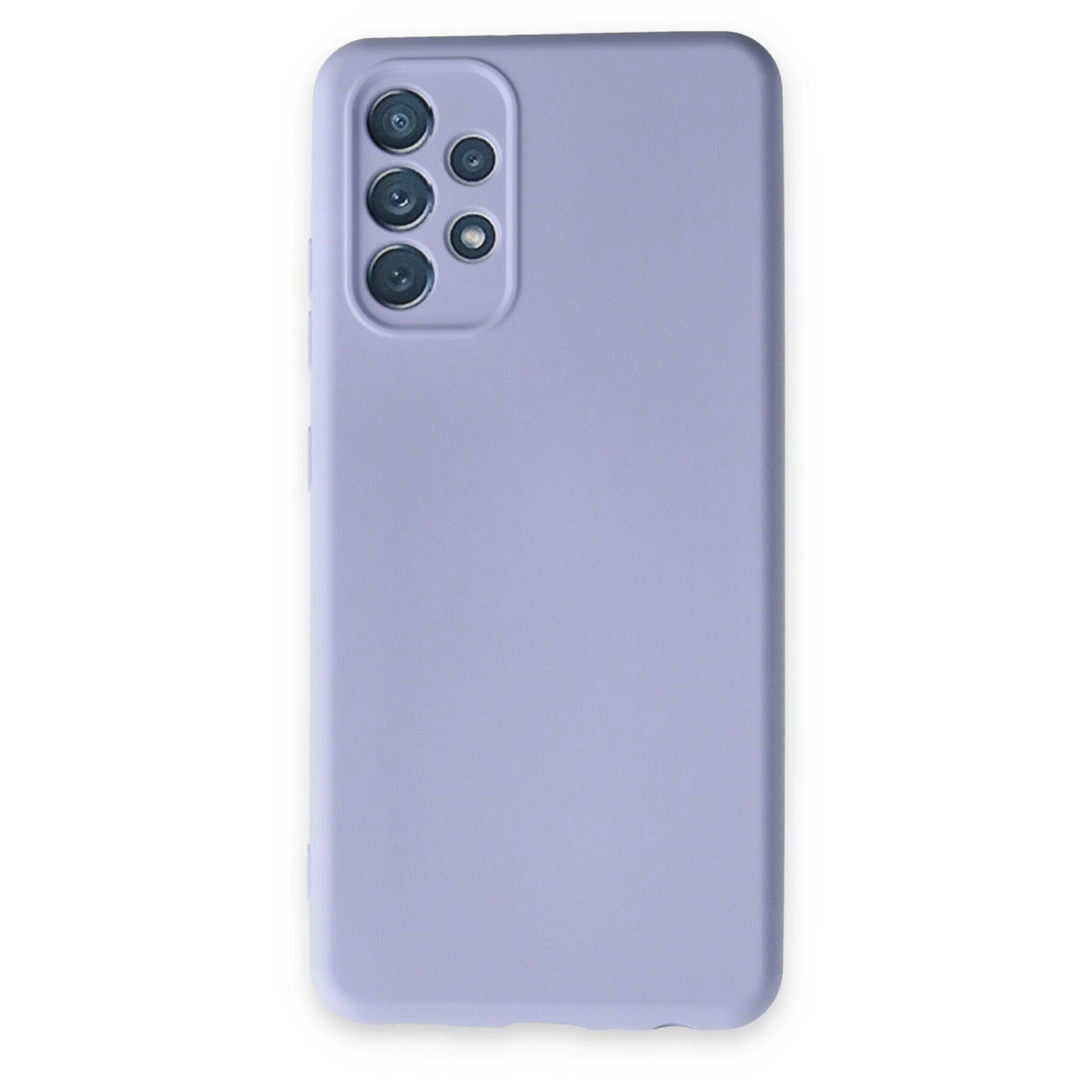 Evimdeyokyok Samsung Galaxy A13 4G Kılıf Nano İçi Kadife Silikon - Lila