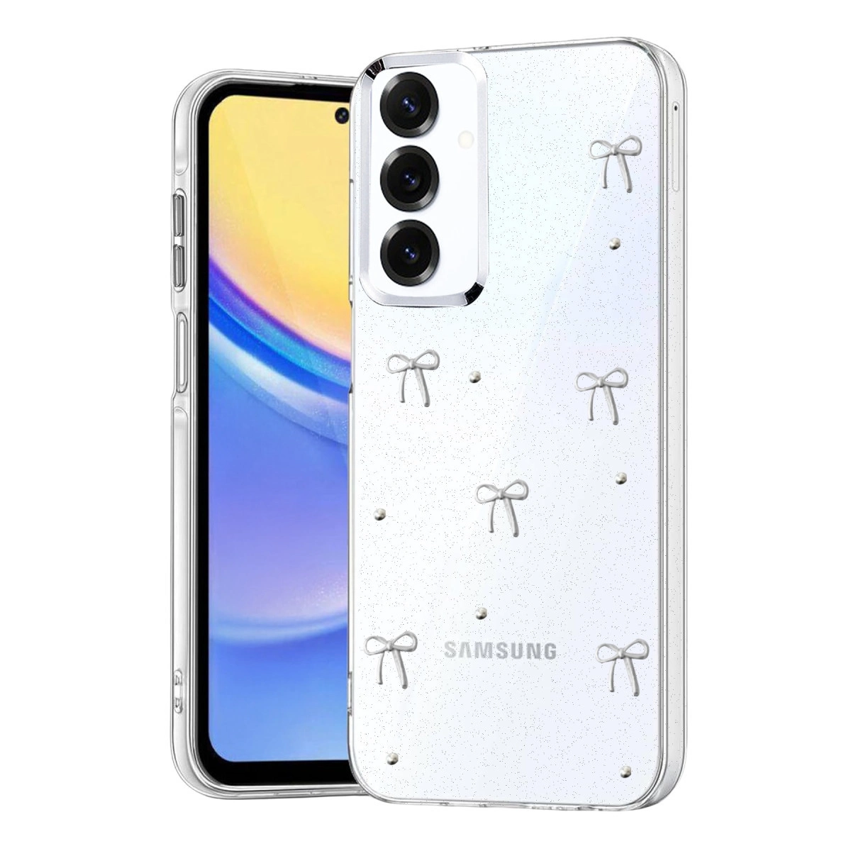Evimdeyokyok Samsung Galaxy A24 4G Fiyonk Desenli Kapak - Desen 5