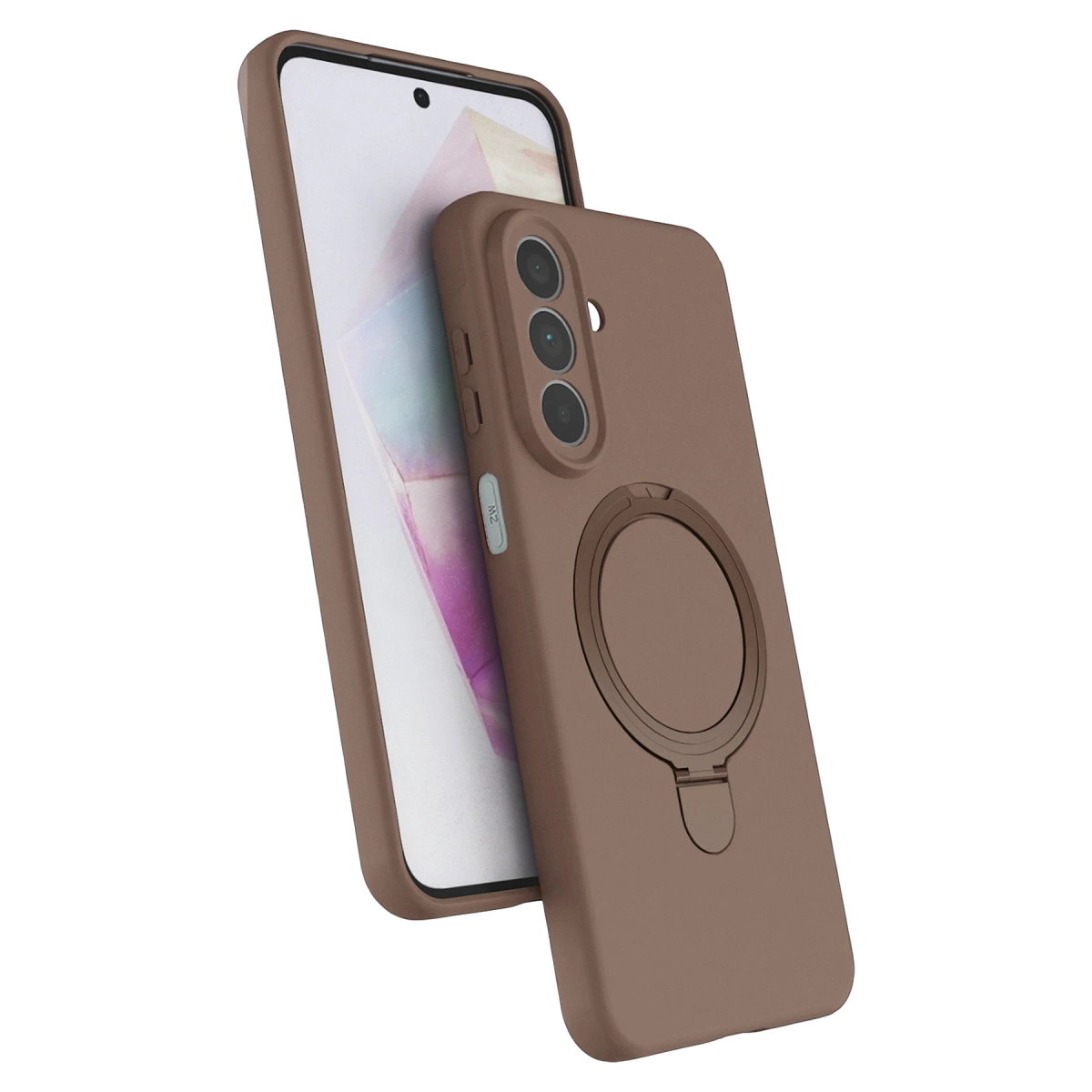 Evimdeyokyok Samsung Galaxy A27 5G Regal Magsafe Standlı Kapak - Çöl Titanyum
