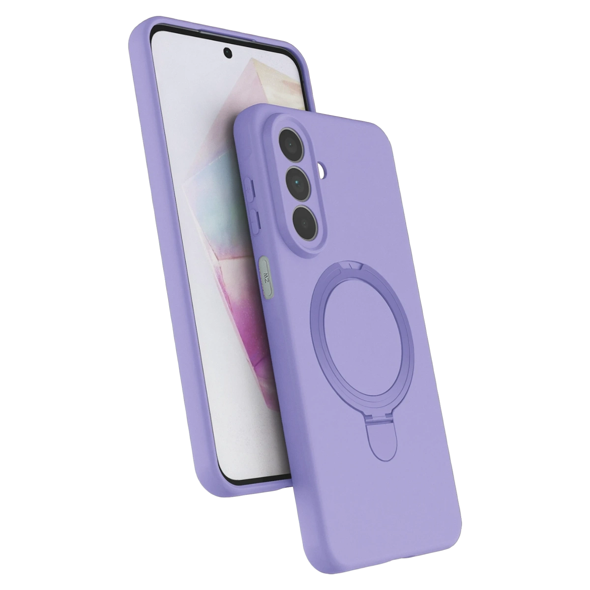 Evimdeyokyok Samsung Galaxy A27 5G Regal Magsafe Standlı Kapak - Lila