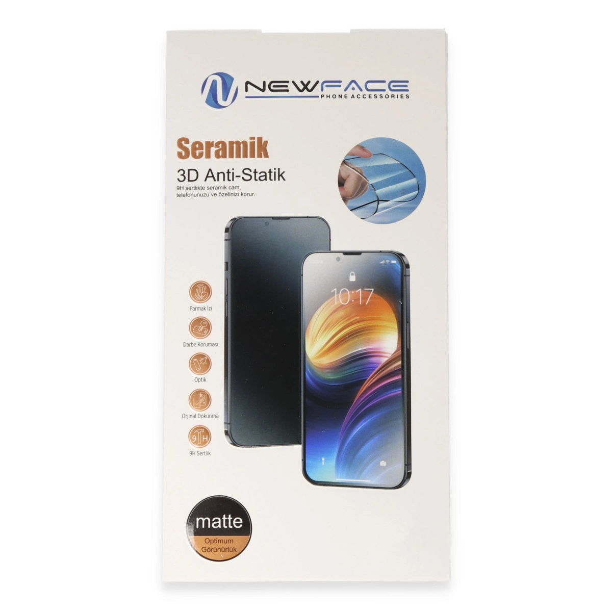 Evimdeyokyok Samsung Galaxy A34 5G 3D Antistatik Mat Seramik Nano Ekran Koruyucu