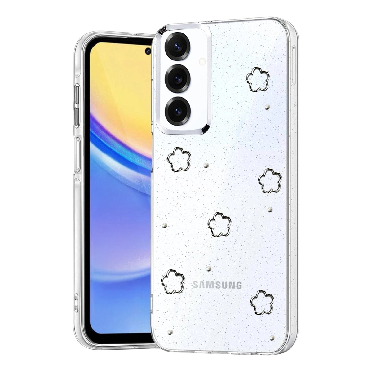 Evimdeyokyok Samsung Galaxy A37 5G Fiyonk Desenli Kapak - Desen 2