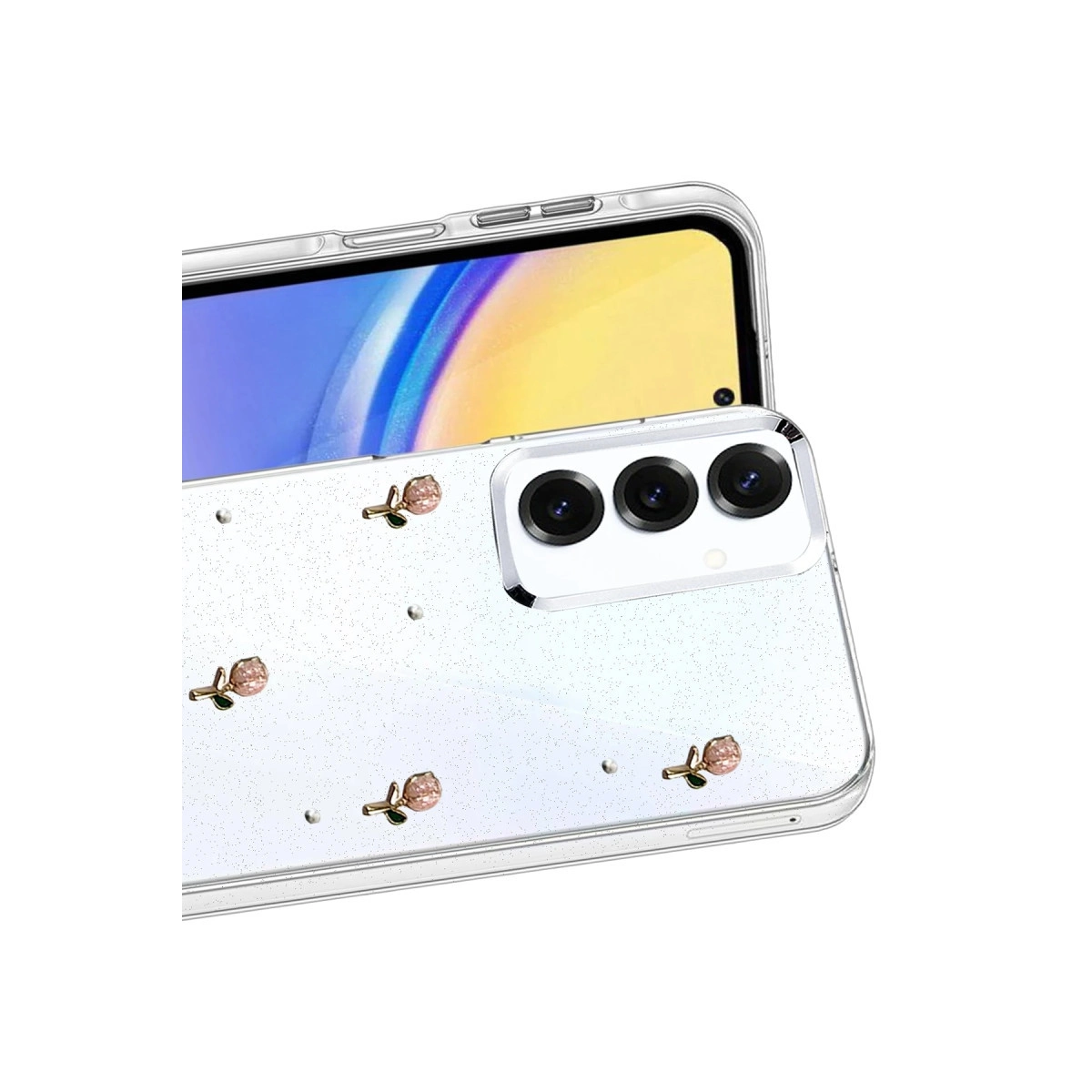 Evimdeyokyok Samsung Galaxy A37 5G Fiyonk Desenli Kapak - Desen 6