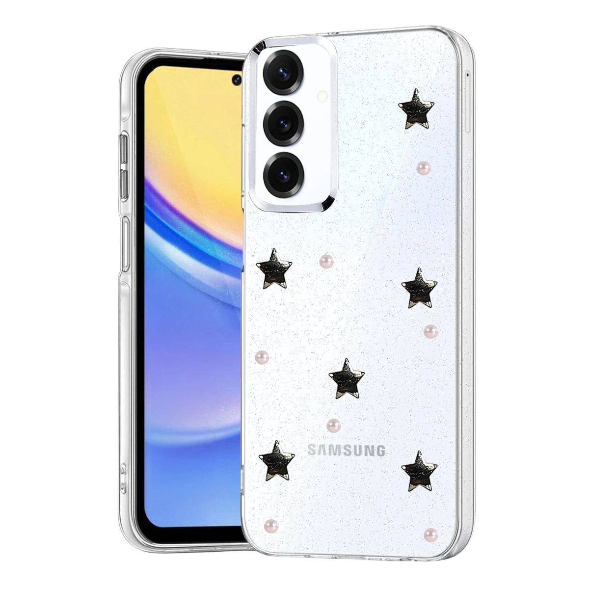 Evimdeyokyok Samsung Galaxy A37 5G Fiyonk Desenli Kapak - Desen 7