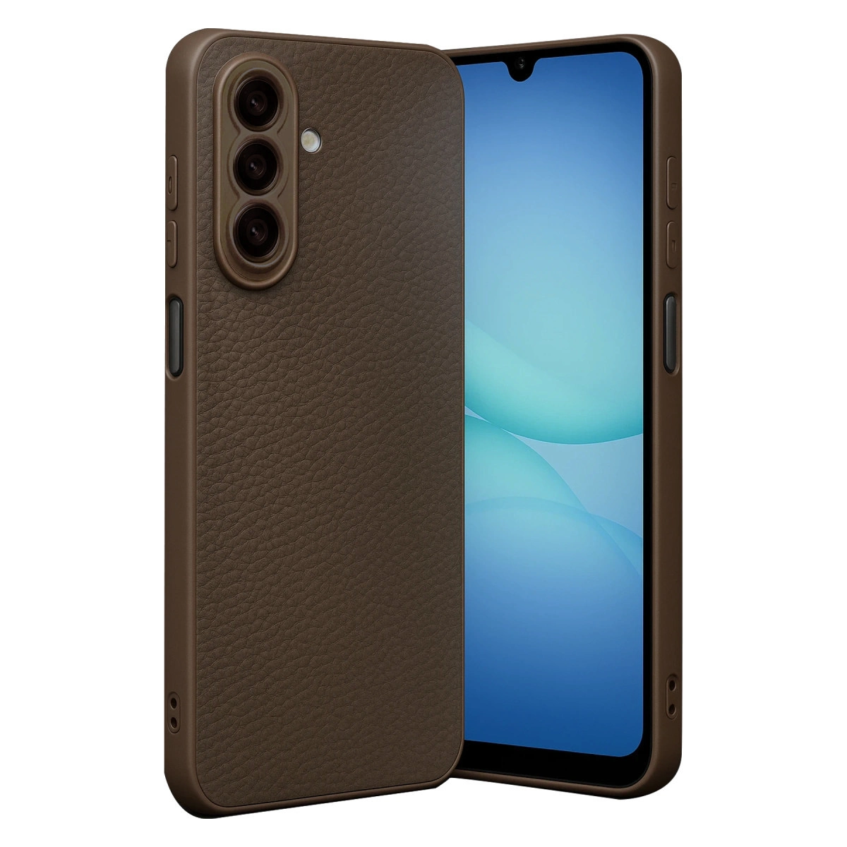 Evimdeyokyok Samsung Galaxy A37 5G Thermax Silikon Kılıf - Kahverengi