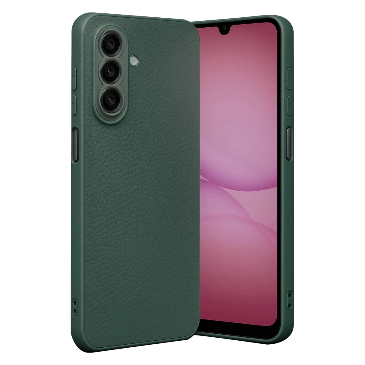 Evimdeyokyok Samsung Galaxy A37 5G Thermax Silikon Kılıf - Koyu Yeşil